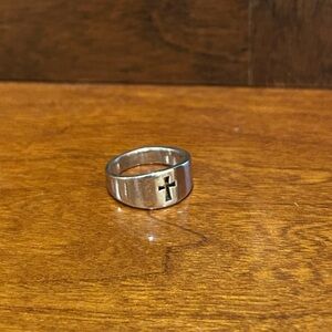 James Avery Small Crosslet Ring Sterling Silver size 6.5